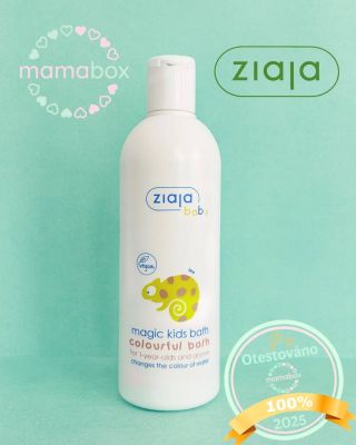 Ziaja magická pěna do koupele přináší dětem kouzelný zážitek z koupání 🌸 Při kontaktu s vodou mění barvu, vytváří bohatou...