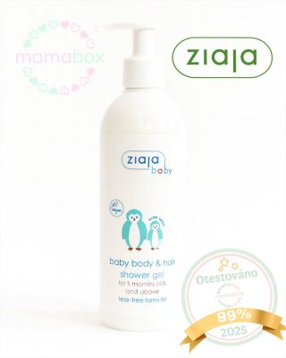 👶 Ziaja Baby Body & Hair – sprchový gel a šampon v jednom, který pečuje o citlivou pokožku i vlásky těch nejmenších 💧...
