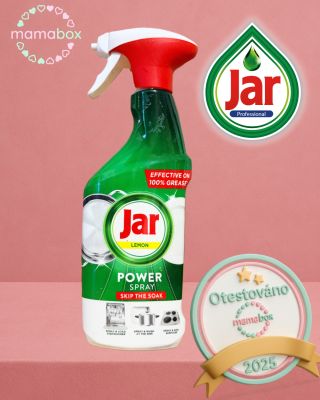 Jar Power Spray Stačí to nastříkat, nechat chvíli působit a mastnota a připálené zbytky jídla zmizí během chvilky. Žádné...