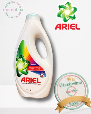 Ariel Color - prací prostředek na praní barevného prádla ♥️🩵💛🧡💚 Prací prostředek Ariel Color odstraňuje odolné skvrny a...
